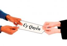 THỦ TỤC CÔNG CHỨNG HỢP ĐỒNG ỦY QUYỀN – GIẤY ỦY QUYỀN